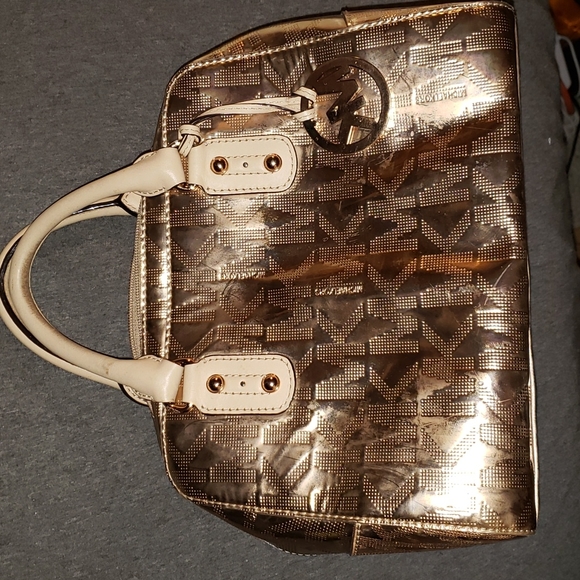 Michael Kors Bronze Satchel - Picture 11 of 11